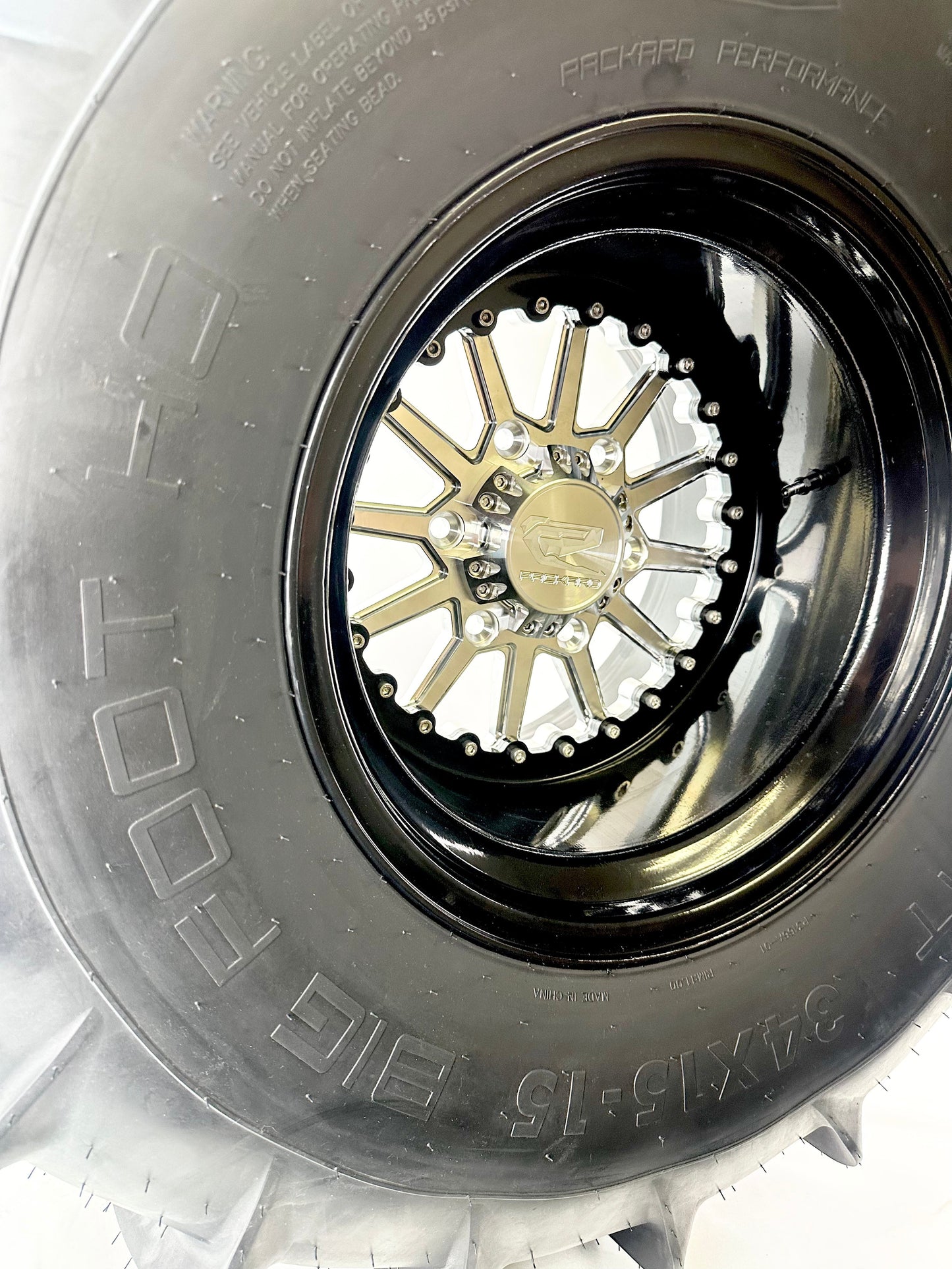 Big Foot HO Paddle Tires Comp Cut By Treadcuts - Packard Performance