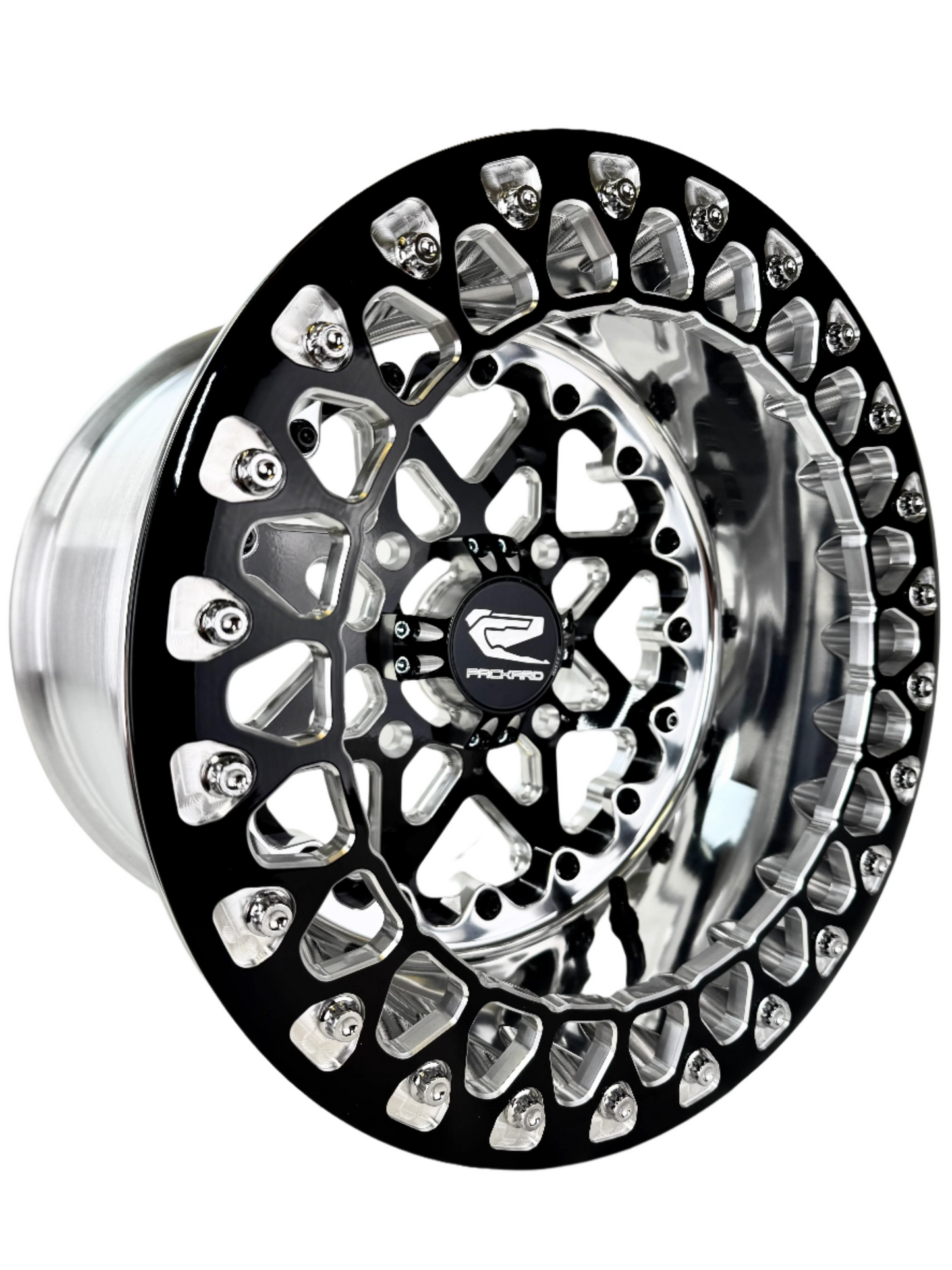 V2 Super Star - FF Forged Polished Beadlock - Gloss Black