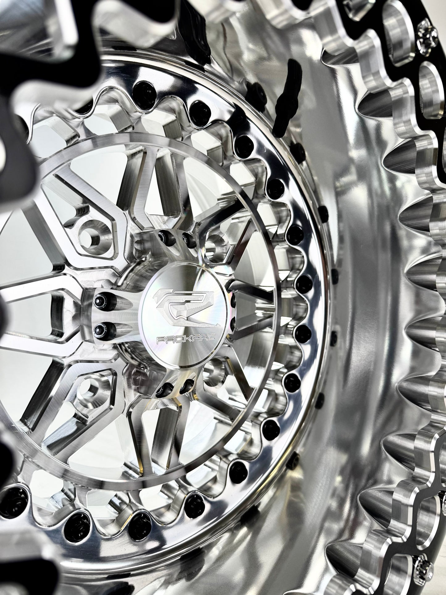 Apollo - FF Forged Polished Beadlock - Silver