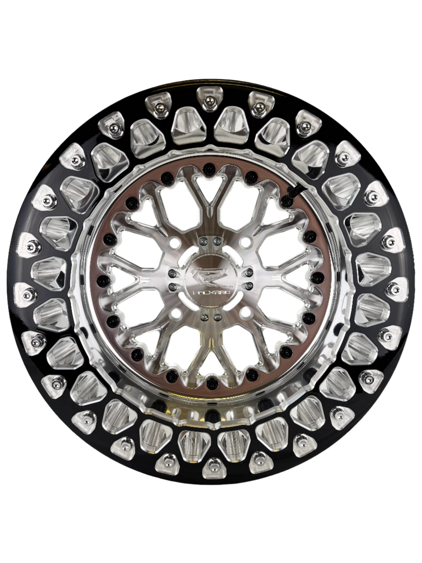 Wishbone - FF Forged Polished Beadlock - Silver