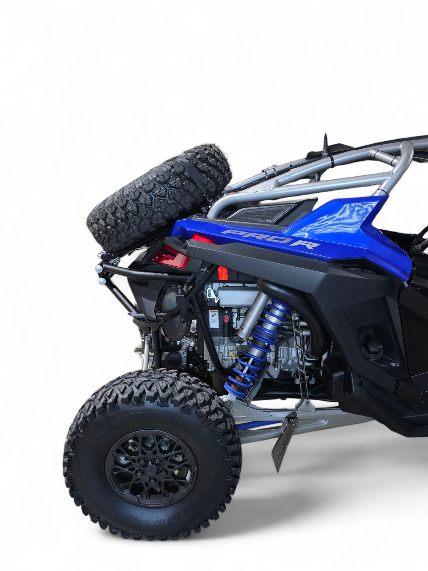2022+ Polaris RZR Pro R Amp Rear Tire Rack Rear Bumper Combo