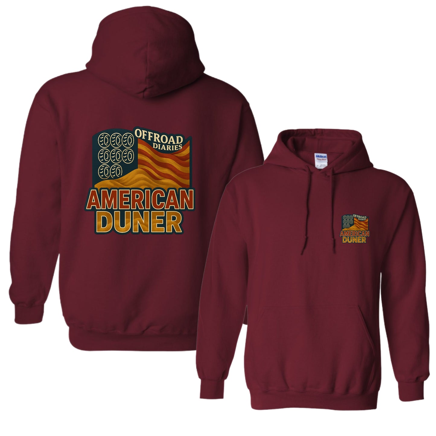 American Duner Hoodie NEW!